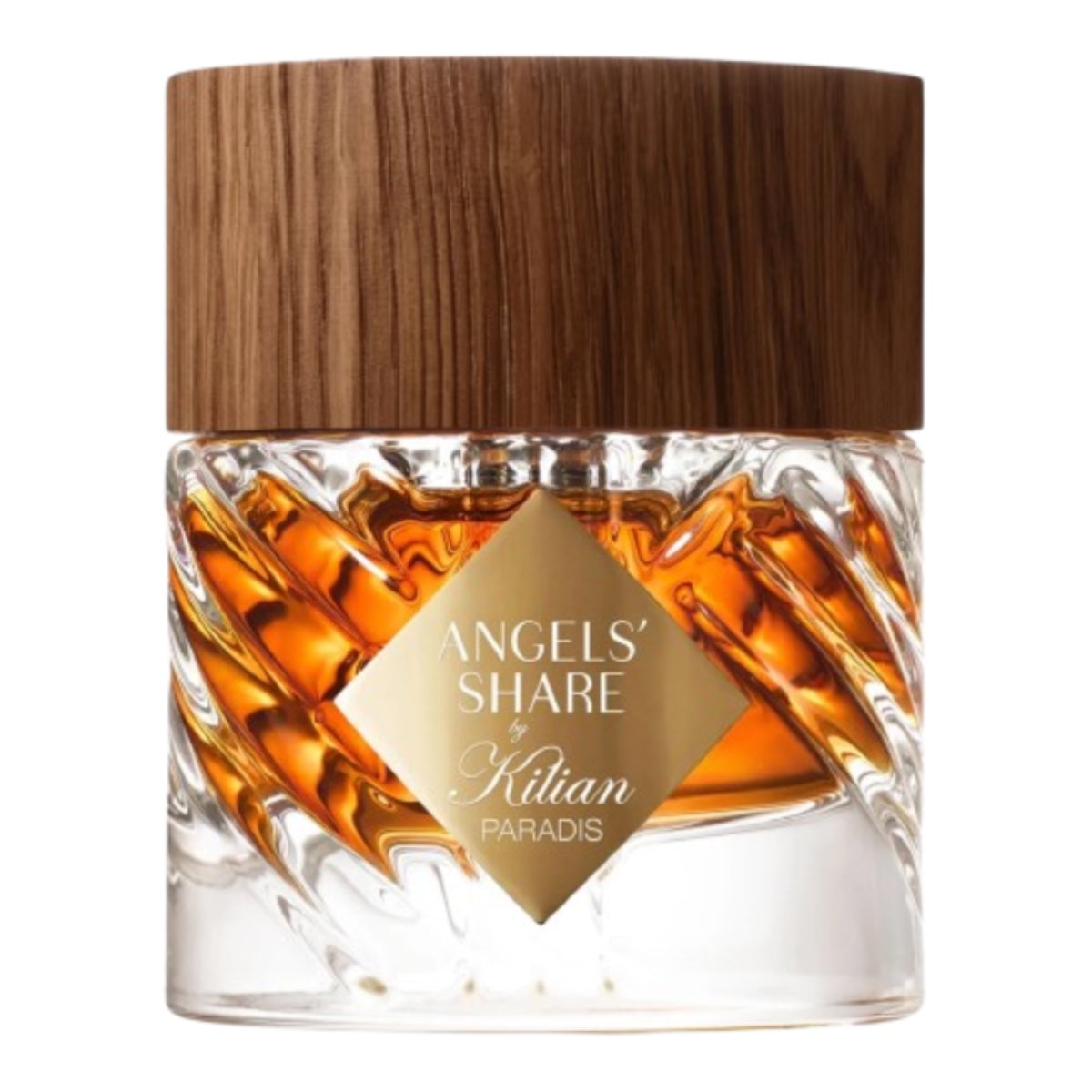 by killian angels share paradis 50ml extrait de parfum glass bottle with wooden cap