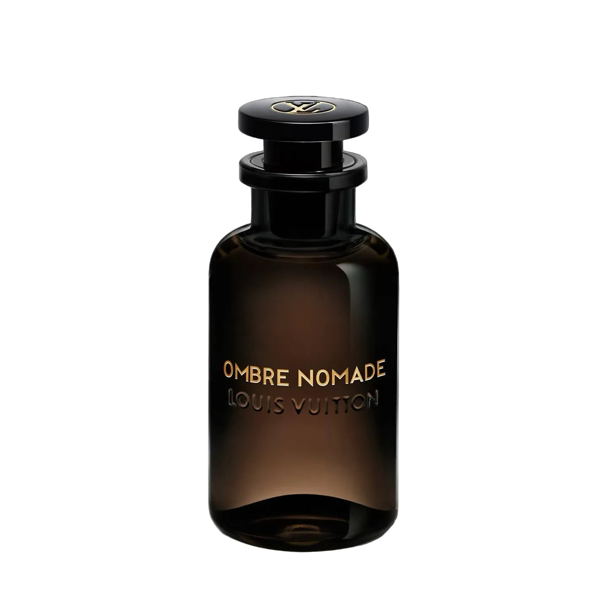 dark louis vuitton bottle on a dark background named Ombre nomade