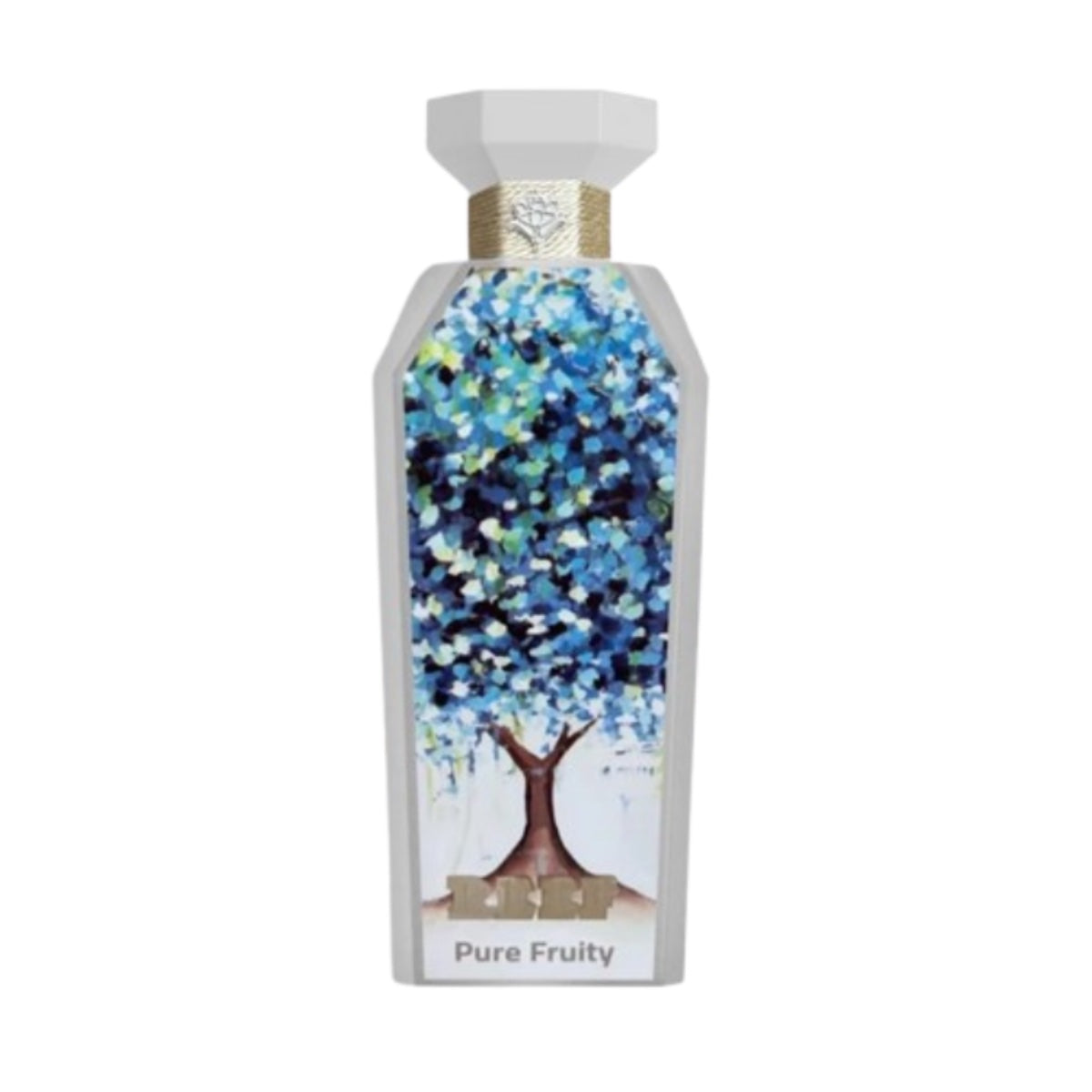 reef pure fruity 150ml white bottle with white cap and white background